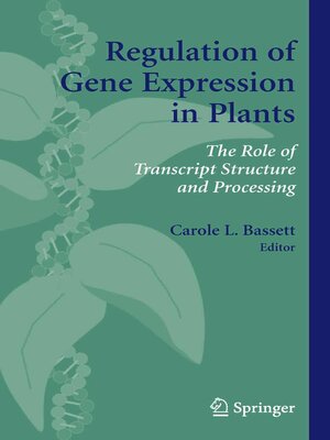 cover image of Regulation of Gene Expression in Plants
